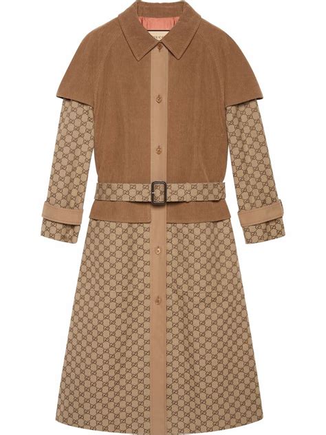 gucci coat brown|Gucci coat women.